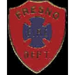 FRESNO, CA FIRE DEPARTMENT PIN MINI PATCH PIN